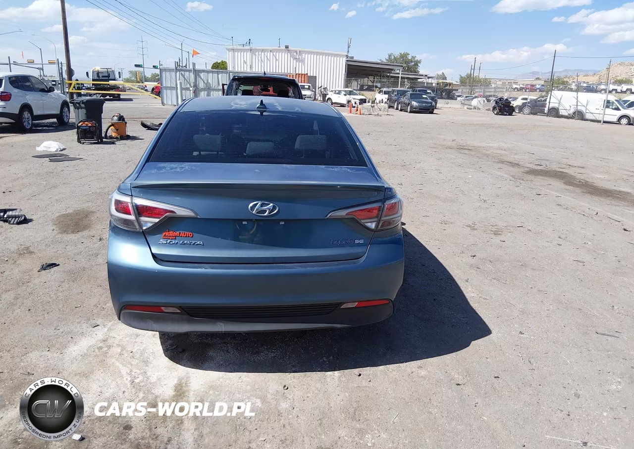 2016 Hyundai Sonata Hybrid Se VIN:KMHE24L15GA035306 - 17