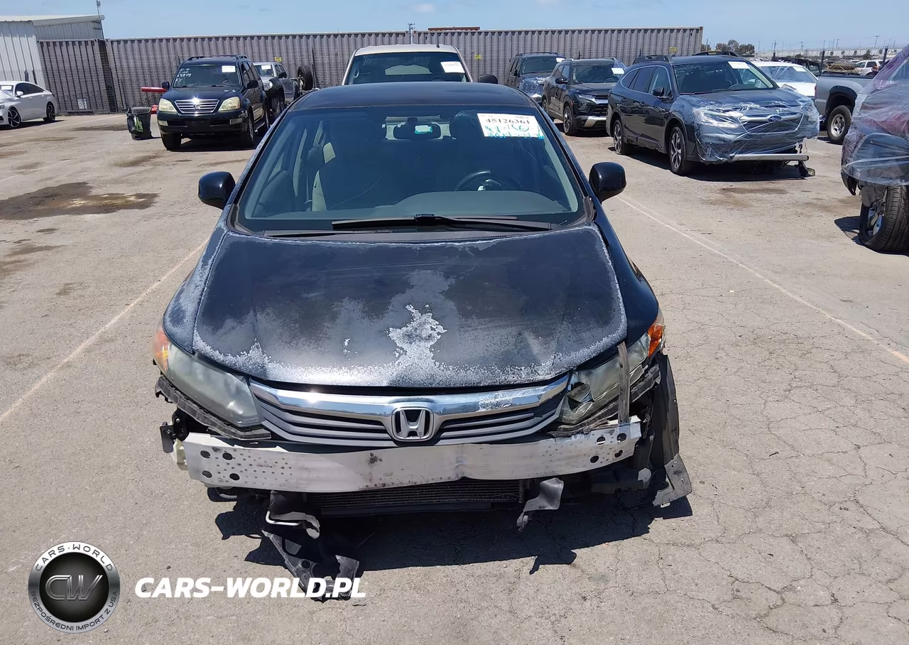 2012 Honda Civic Lx VIN:2HGFB2F53CH599495 - 13
