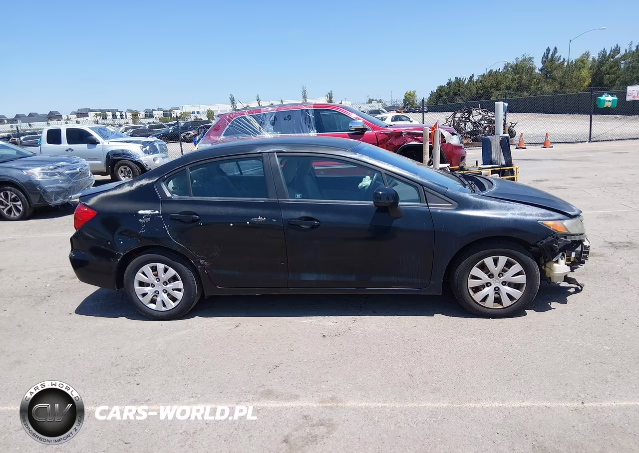 2012 Honda Civic Lx VIN:2HGFB2F53CH599495 - 14