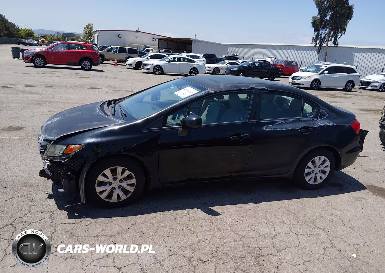 2012 Honda Civic Lx VIN:2HGFB2F53CH599495 - 15