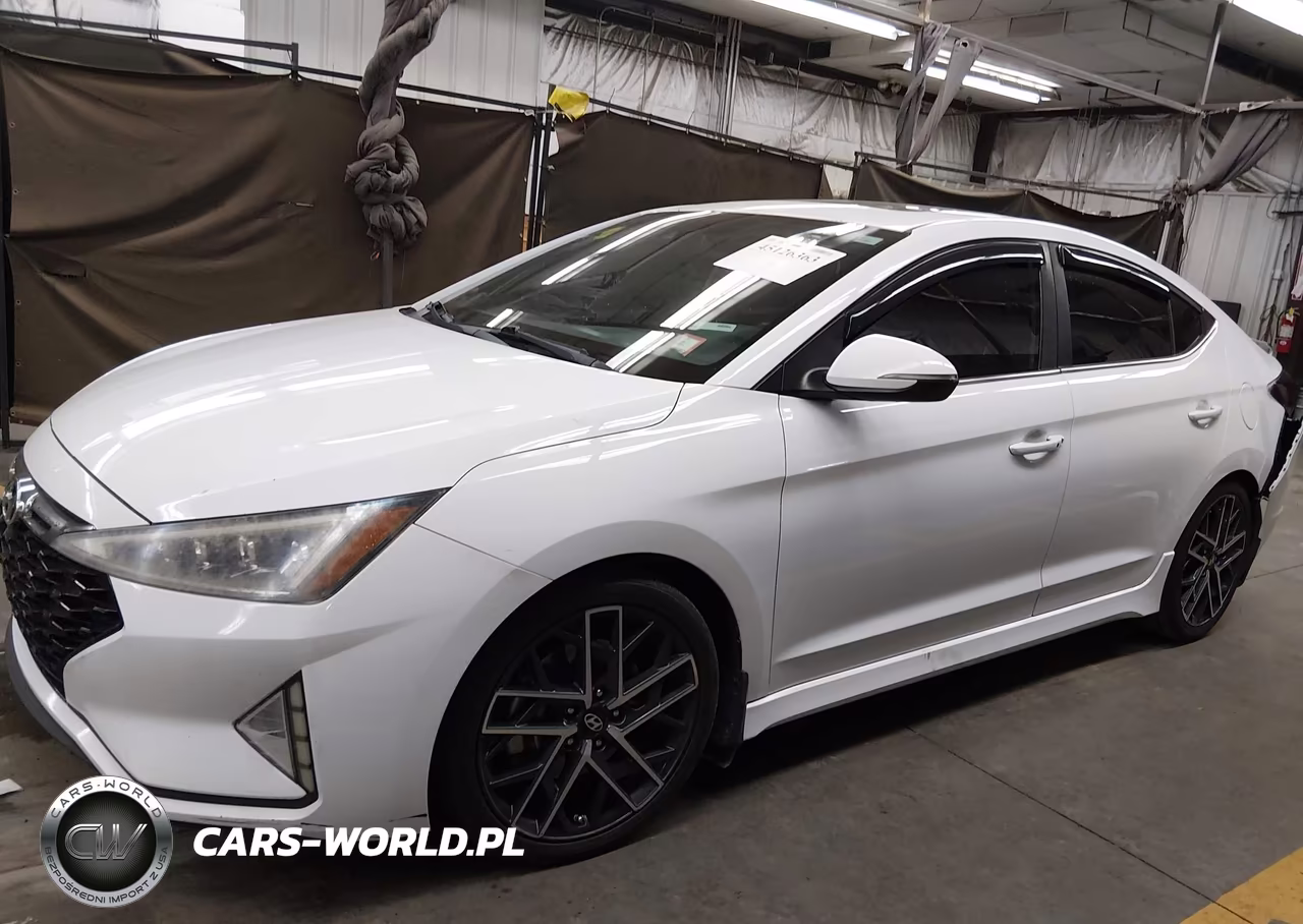 2019 Hyundai Elantra Sport VIN:KMHD04LB5KU816134 - 14