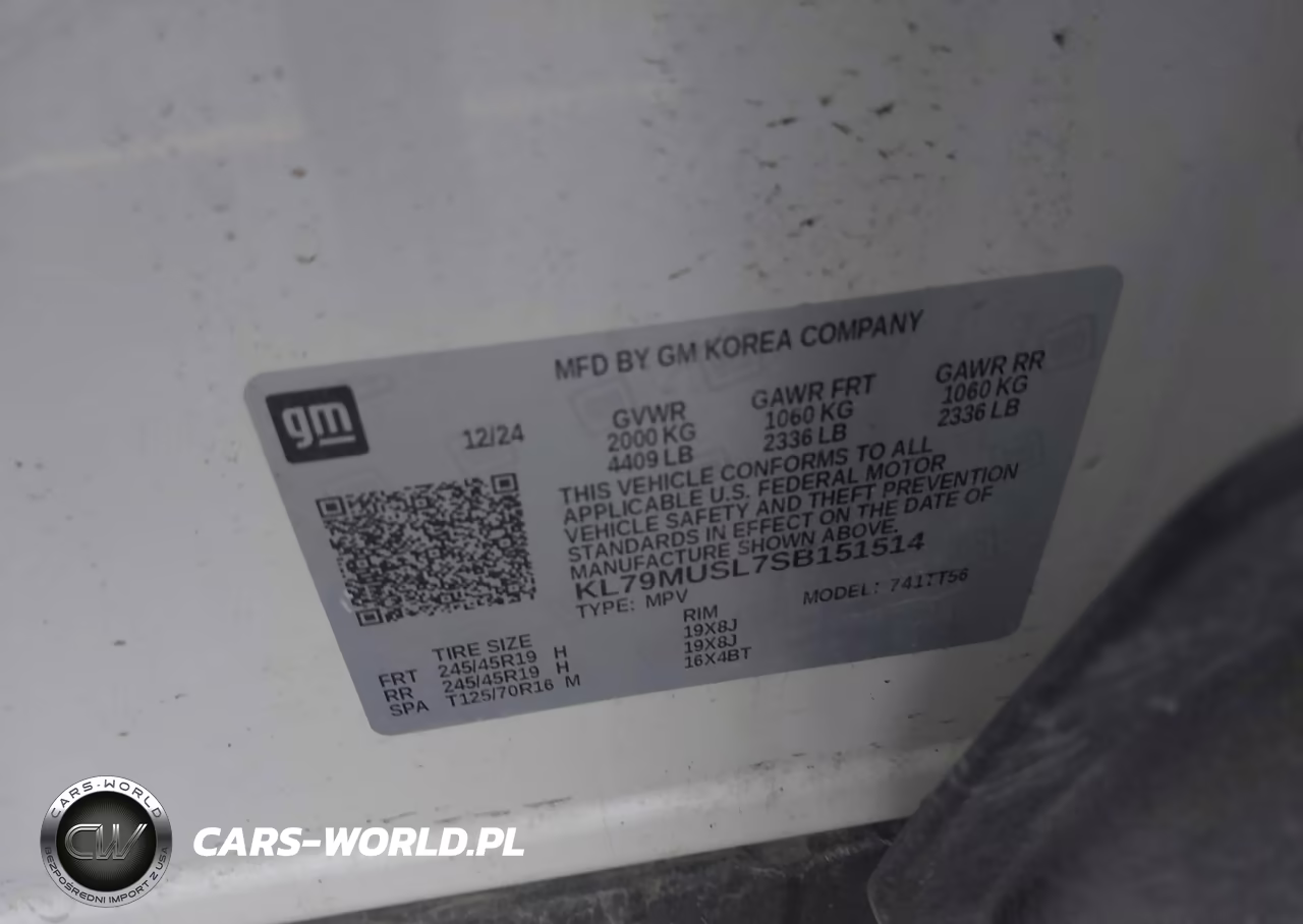 2025 Chevrolet Trailblazer Awd Rs VIN:KL79MUSL7SB151514 - 9