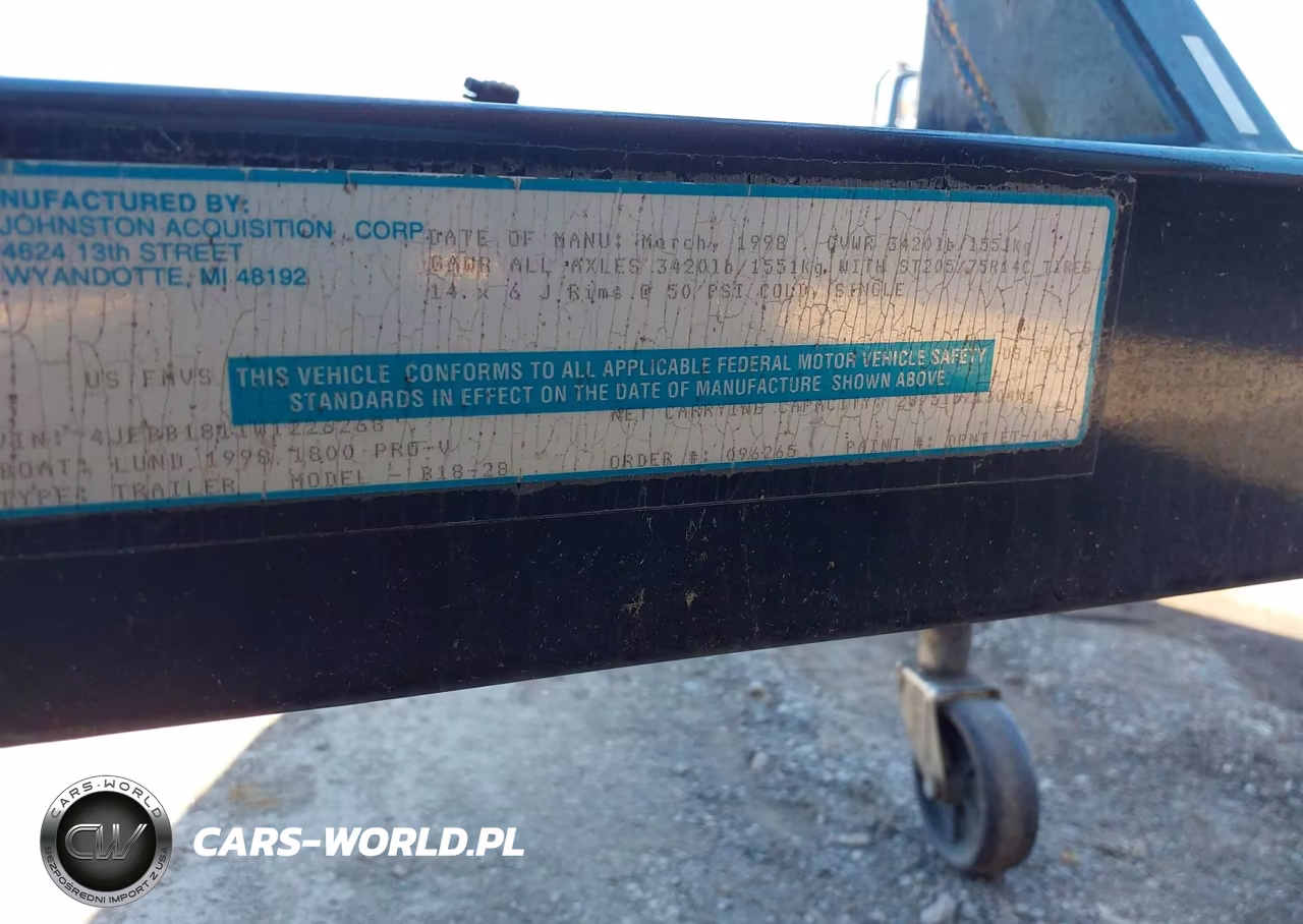 1998 Lund Other VIN:LUN90088J798 - 14