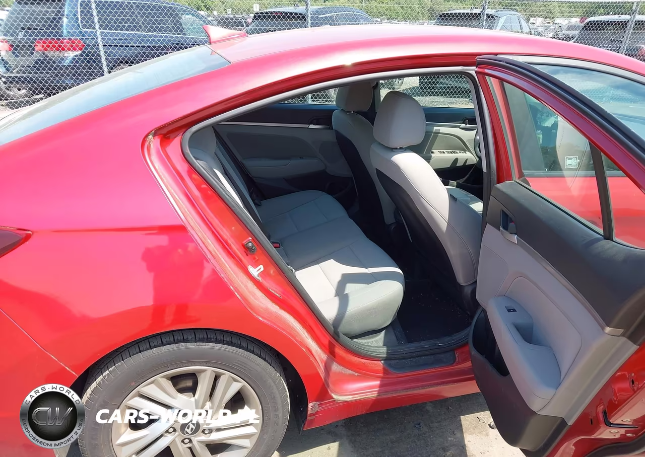 2019 Hyundai Elantra Sel VIN:5NPD84LF5KH438195 - 8