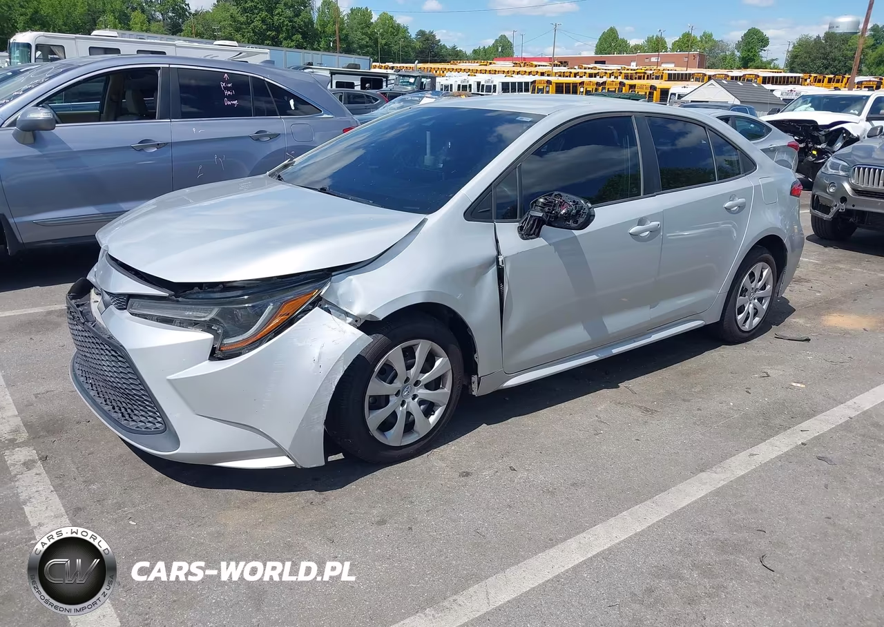 2020 Toyota Corolla Le VIN:5YFEPRAE7LP005853 - 2
