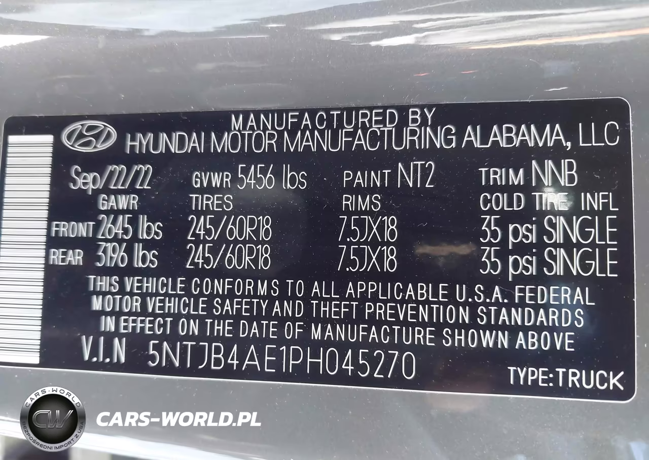 2023 Hyundai Santa Cruz Sel VIN:5NTJB4AE1PH045270 - 9