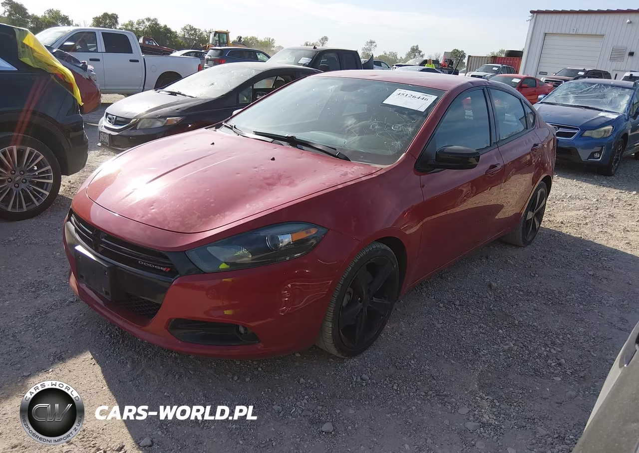 2015 Dodge Dart Sxt VIN:1C3CDFBBXFD111860 - 2