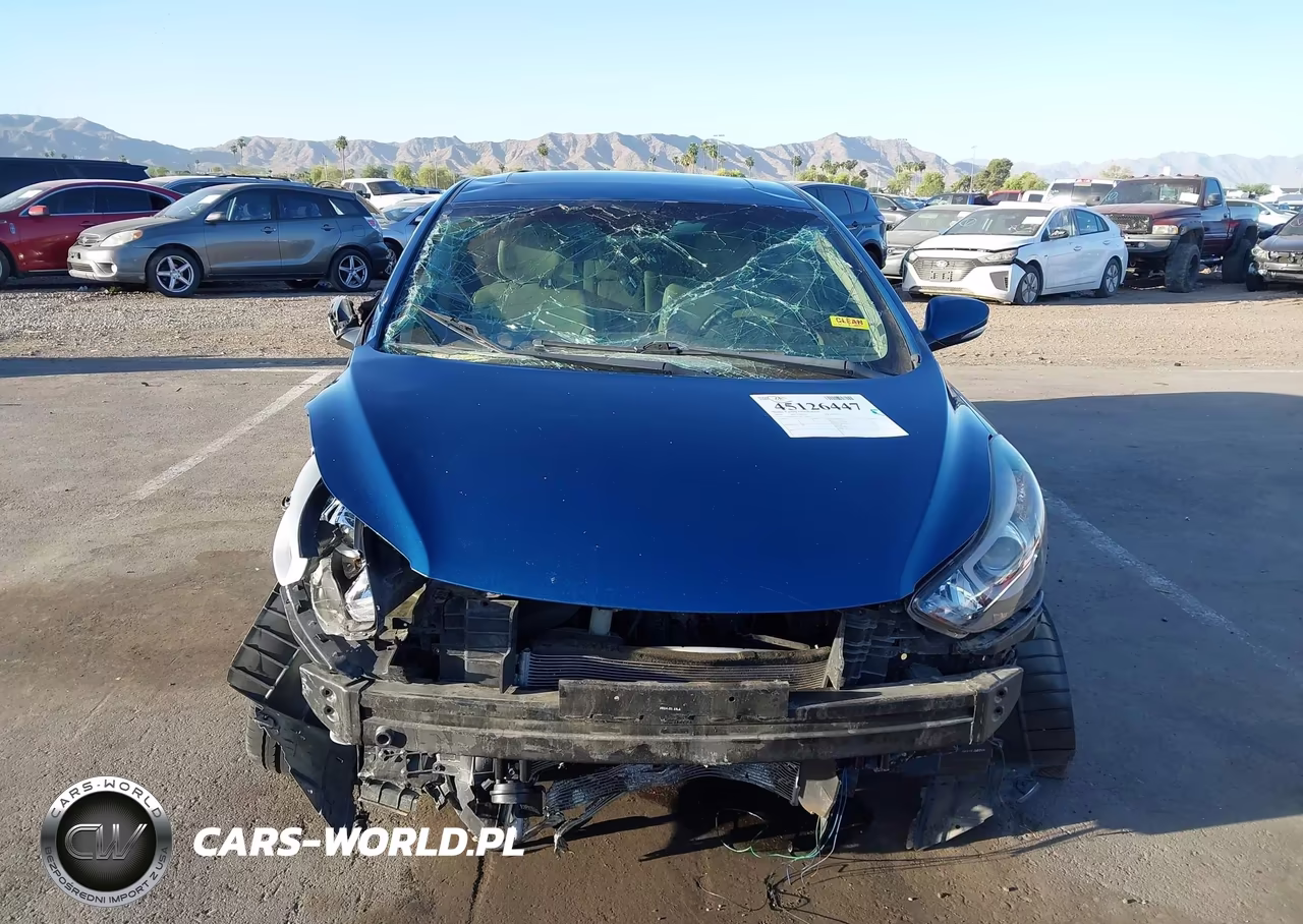 2014 Hyundai Elantra Limited VIN:KMHDH4AE7EU106002 - 12