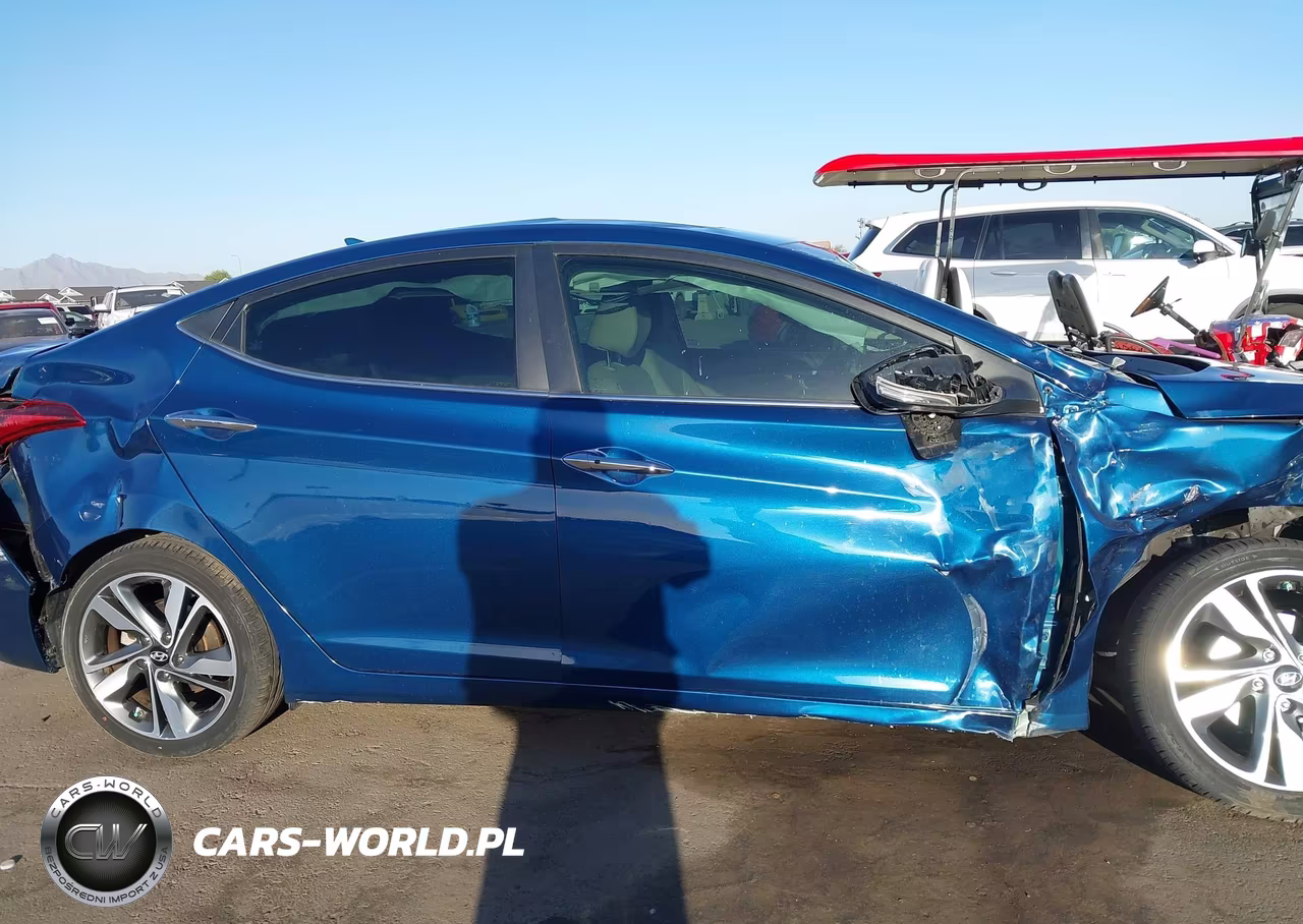 2014 Hyundai Elantra Limited VIN:KMHDH4AE7EU106002 - 13