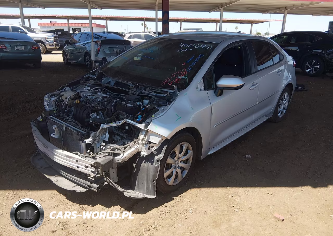 2021 Toyota Corolla Le VIN:5YFEPMAE8MP192637 - 2