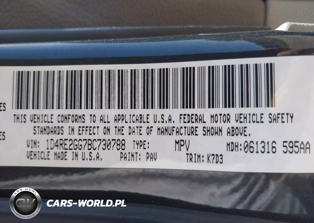 2011 Dodge Durango Express VIN:1D4RE2GG7BC730788 - 9