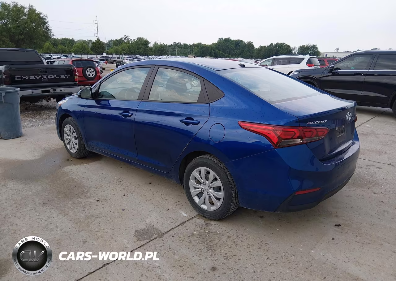 2021 Hyundai Accent Se VIN:3KPC24A66ME150774 - 3
