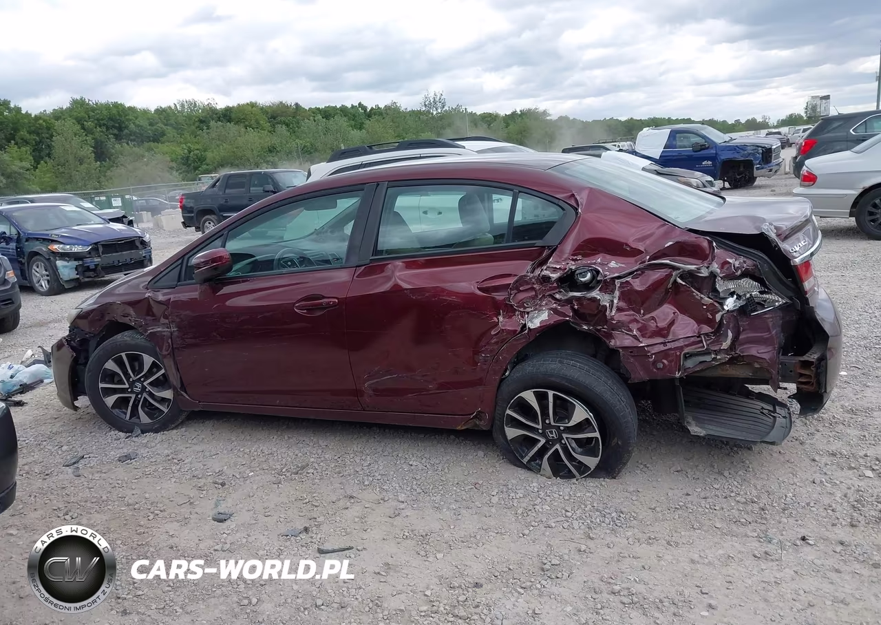 2014 Honda Civic Ex VIN:19XFB2F82EE258287 - 15