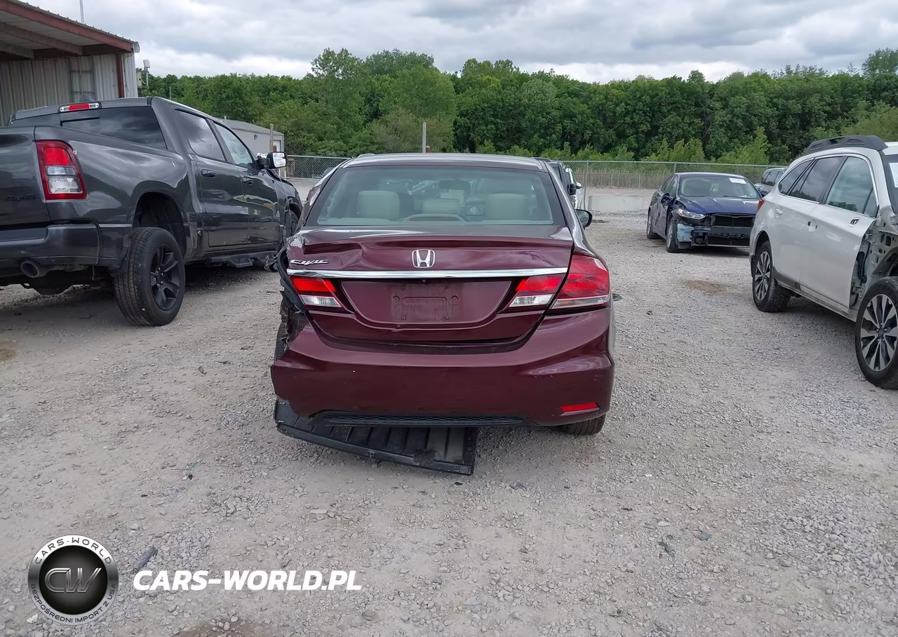 2014 Honda Civic Ex VIN:19XFB2F82EE258287 - 17