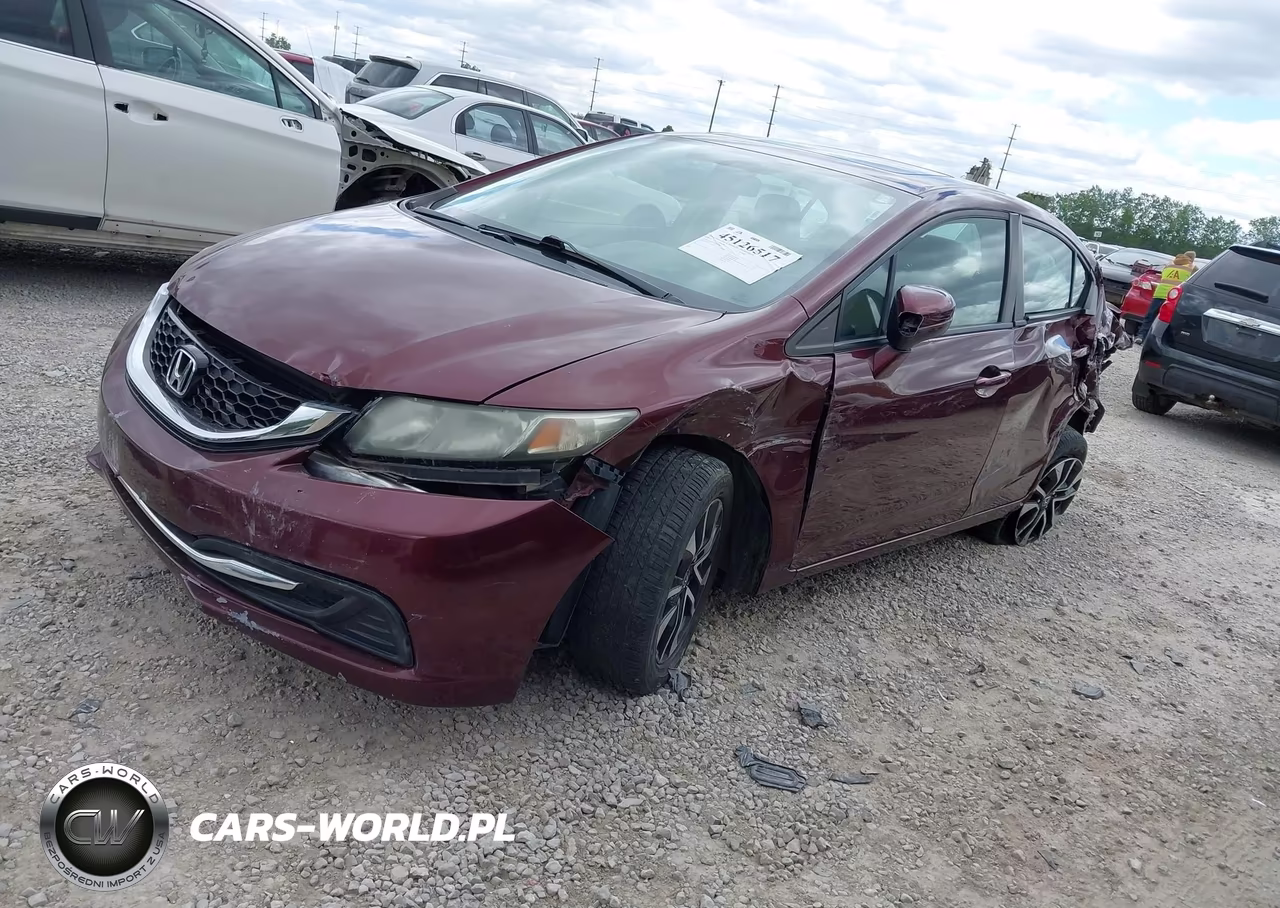 2014 Honda Civic Ex VIN:19XFB2F82EE258287 - 2