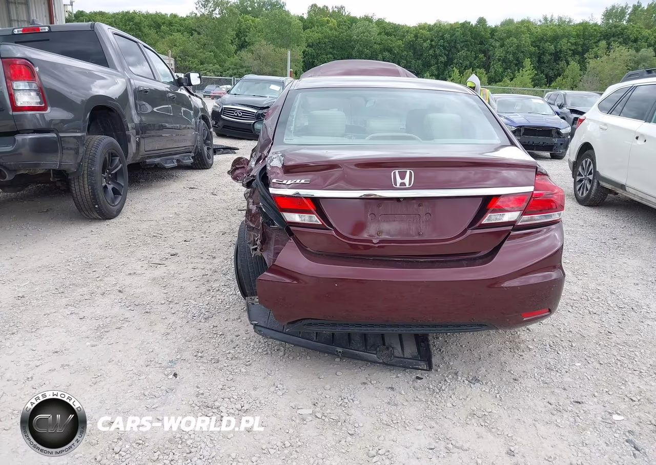 2014 Honda Civic Ex VIN:19XFB2F82EE258287 - 6