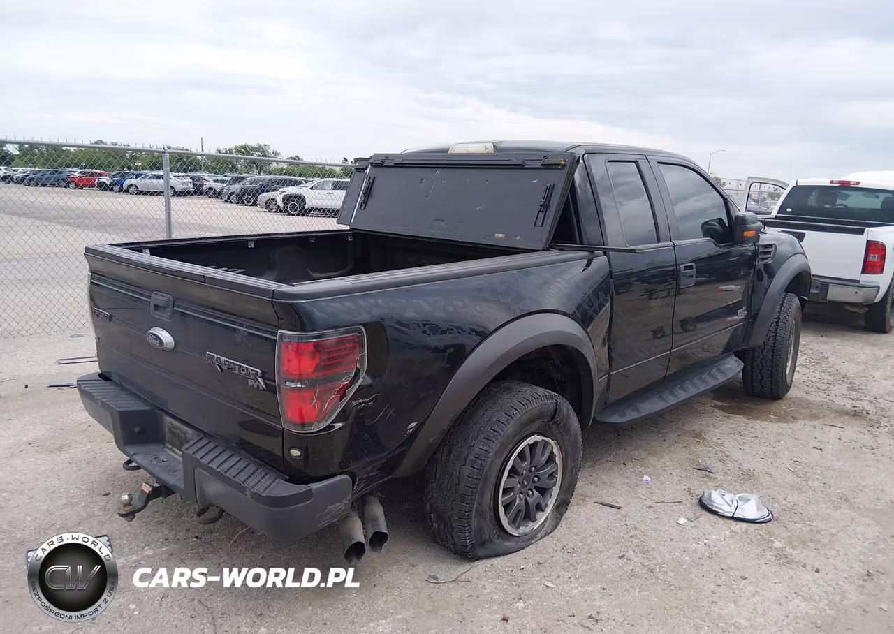 2011 Ford F-150 Svt Raptor VIN:1FTEX1R6XBFB74074 - 4