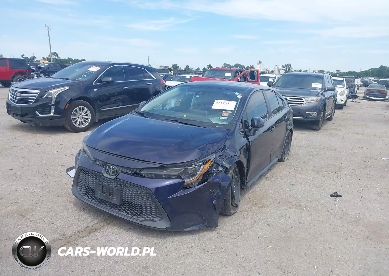 2021 Toyota Corolla Le VIN:5YFEPMAE3MP183439 - 2