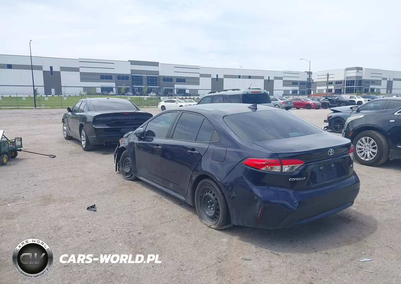 2021 Toyota Corolla Le VIN:5YFEPMAE3MP183439 - 3