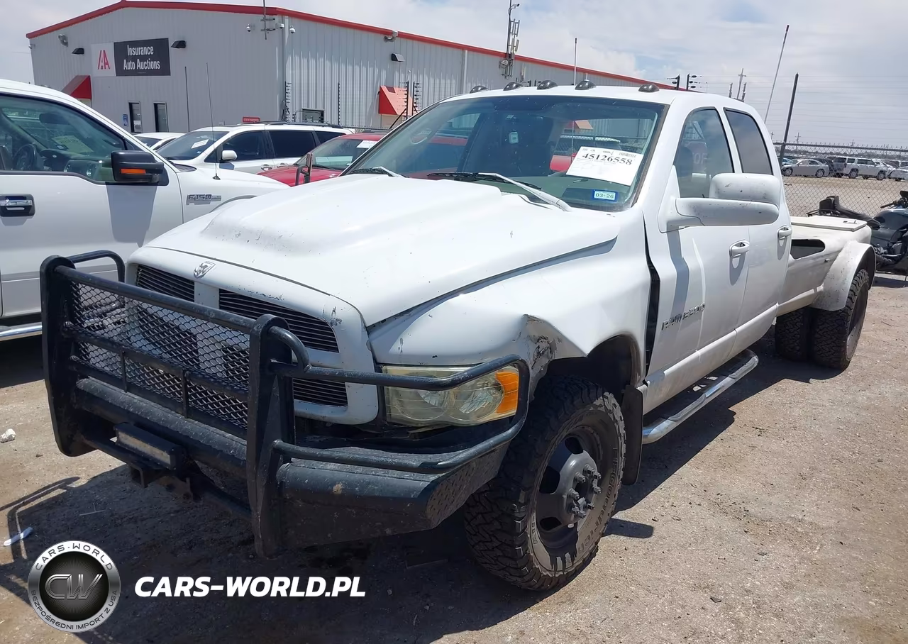 2003 Dodge Ram 3500 Slt-Laramie-St VIN:3D7MA48C63G837720 - 2