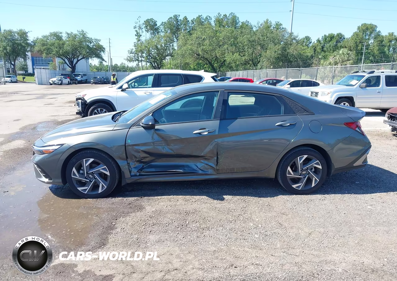 2025 Hyundai Elantra Sel Sport VIN:KMHLM4DG7SU071901 - 14
