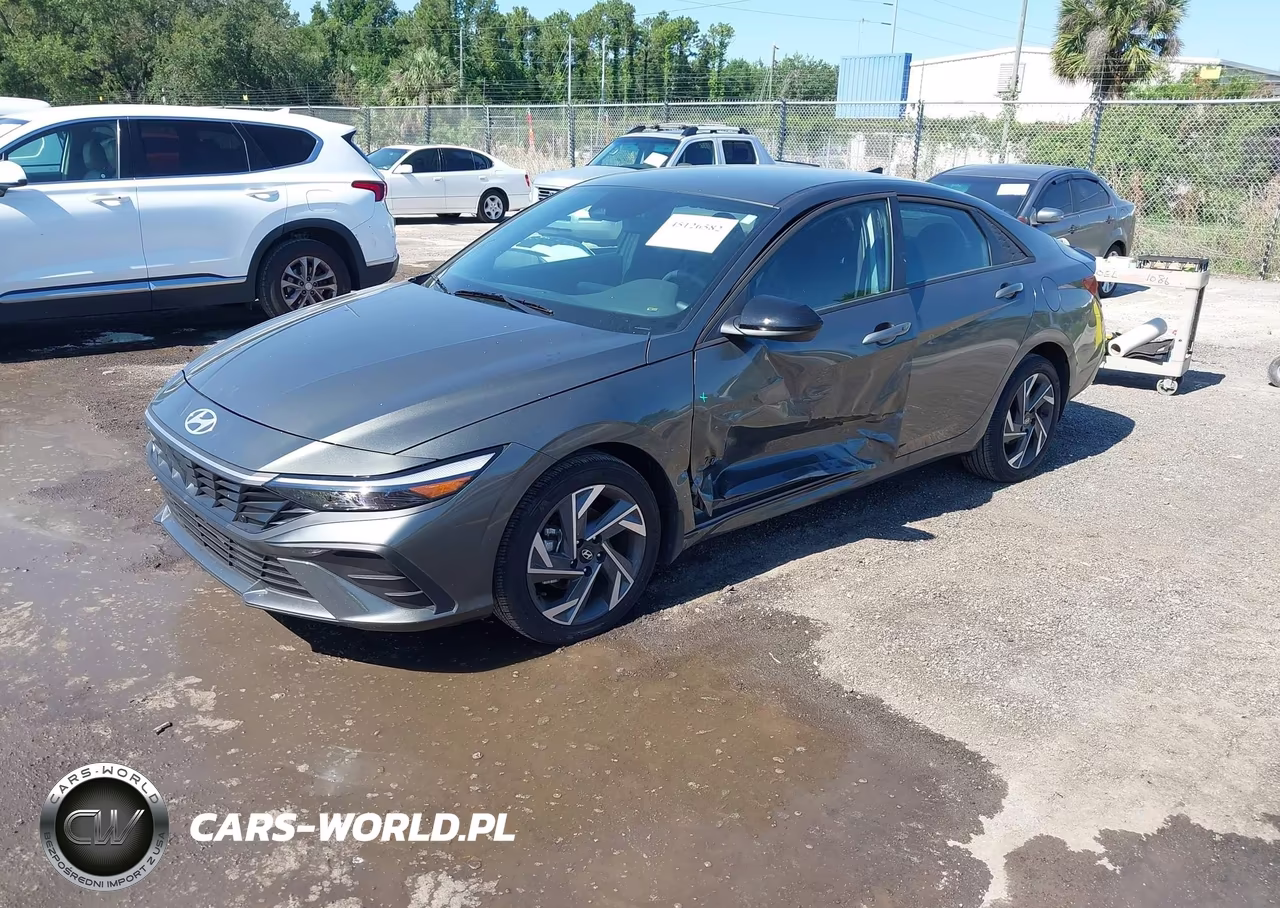 2025 Hyundai Elantra Sel Sport VIN:KMHLM4DG7SU071901 - 2