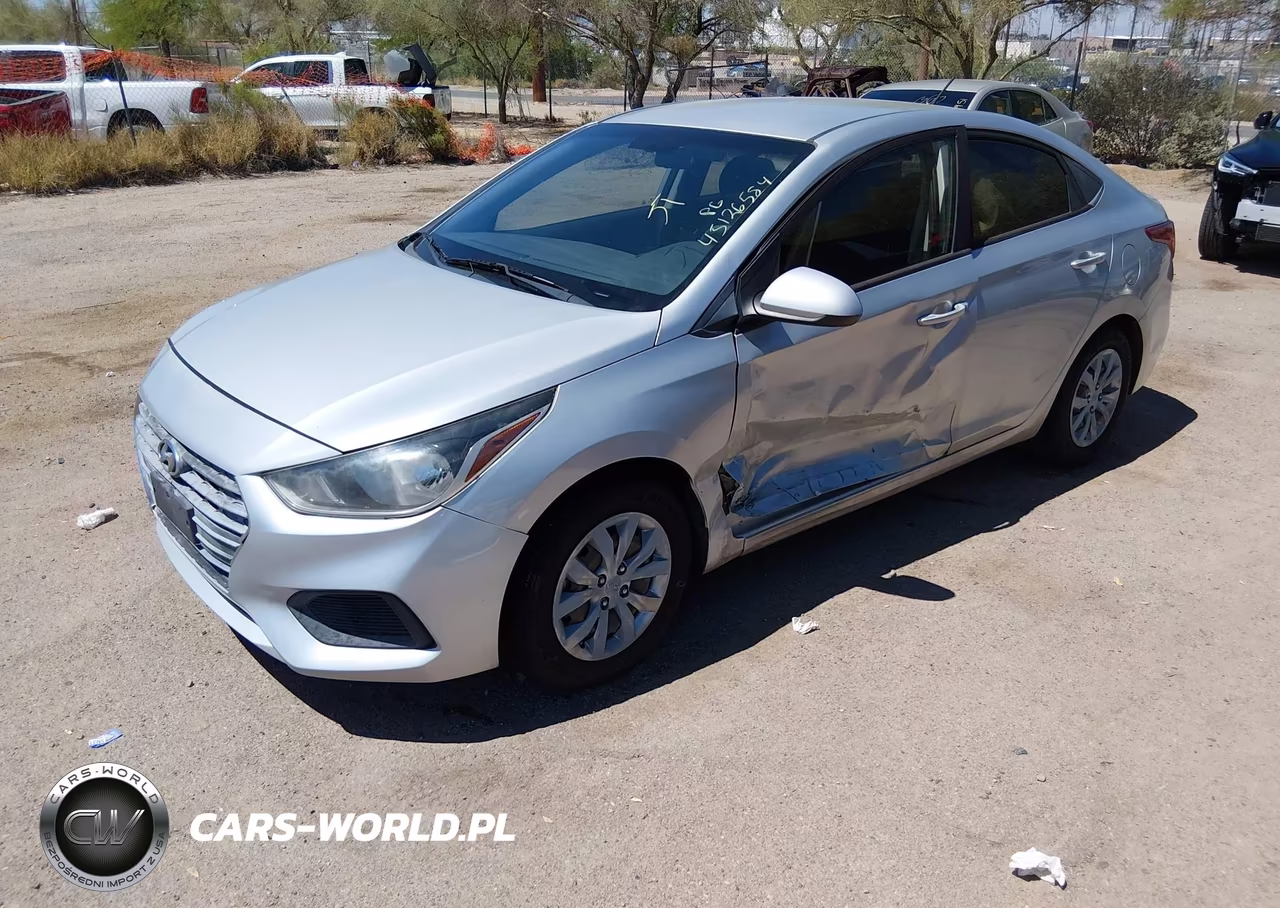 2018 Hyundai Accent Se VIN:3KPC24A35JE005825 - 2