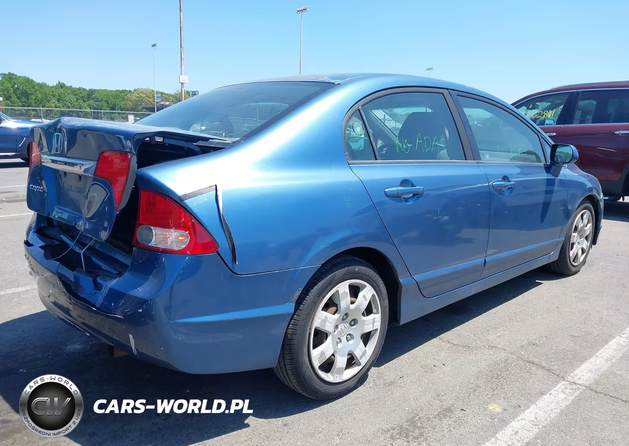 2010 Honda Civic Lx VIN:2HGFA1F51AH581040 - 4