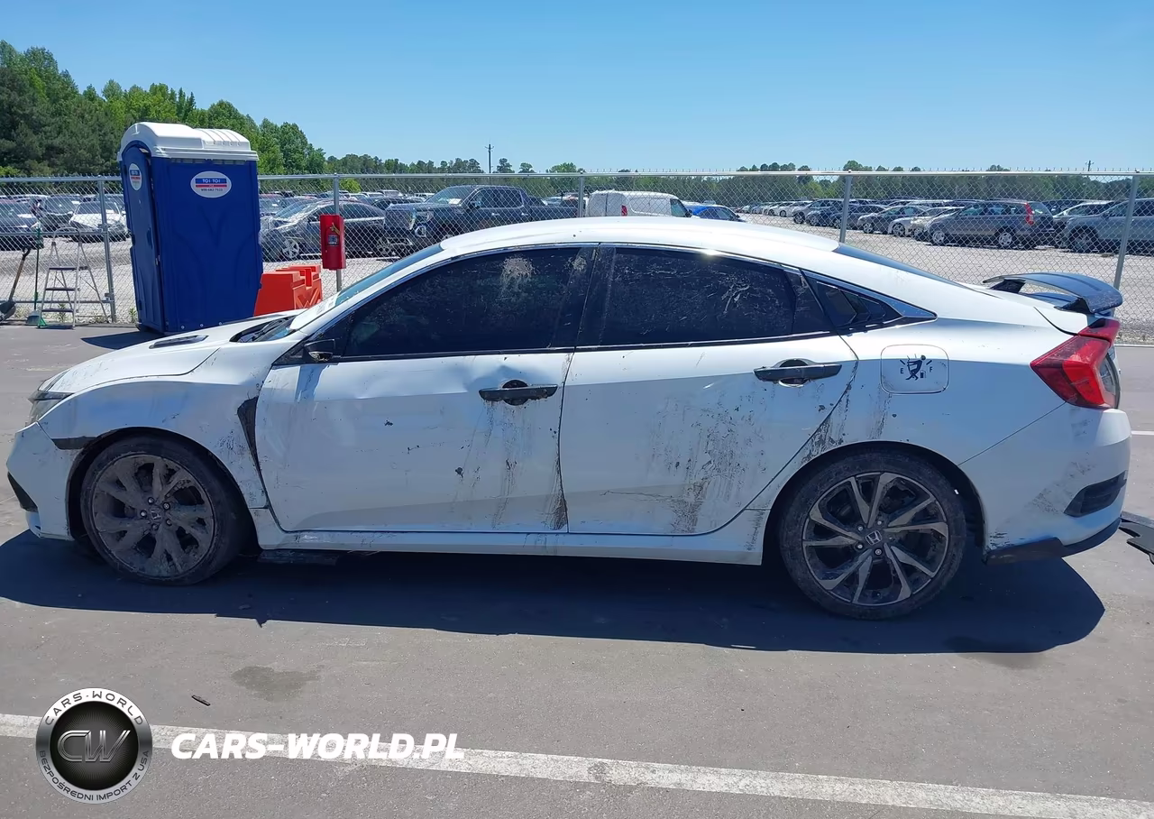 2020 Honda Civic Sport VIN:2HGFC2F84LH596788 - 15