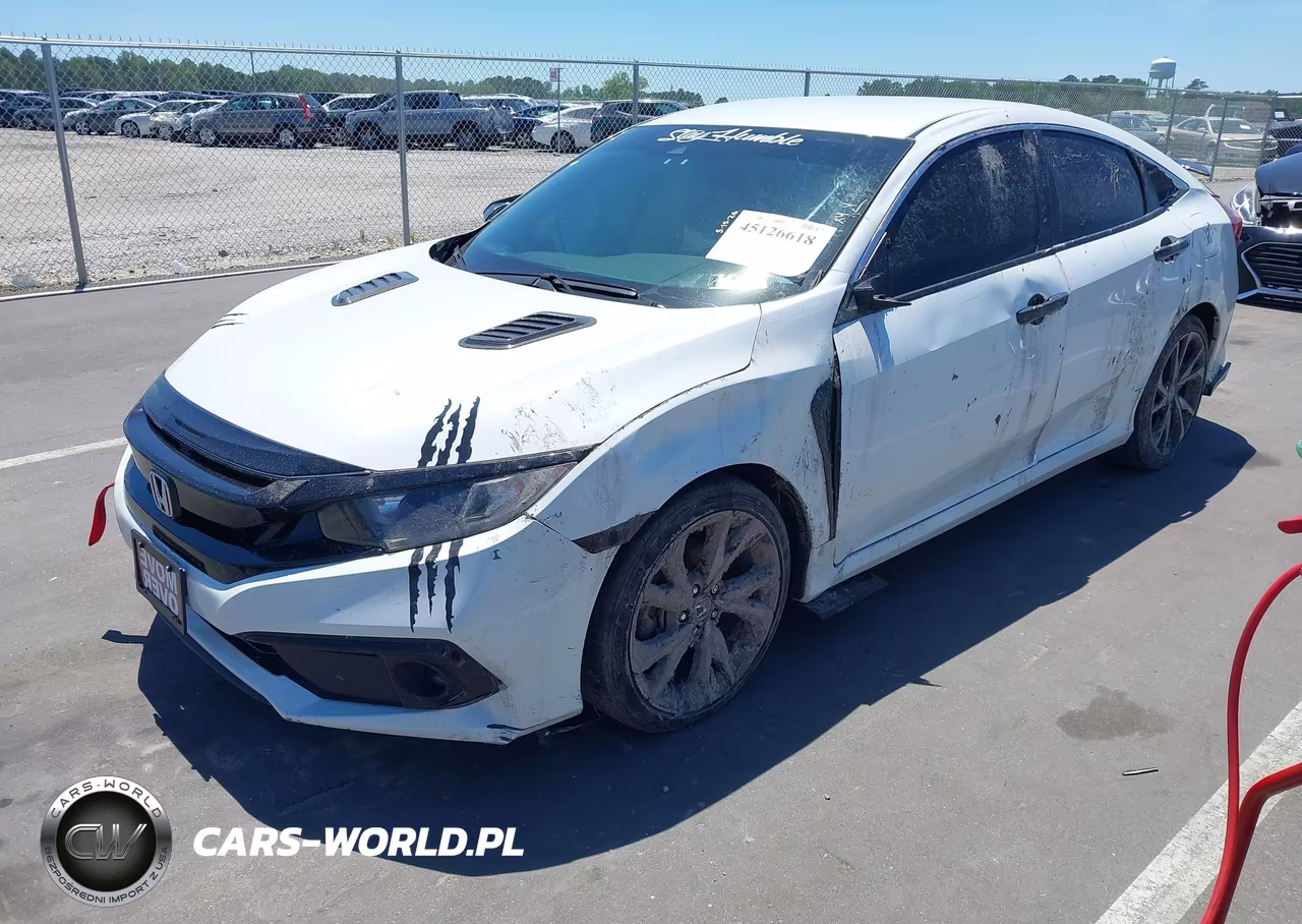 2020 Honda Civic Sport VIN:2HGFC2F84LH596788 - 2