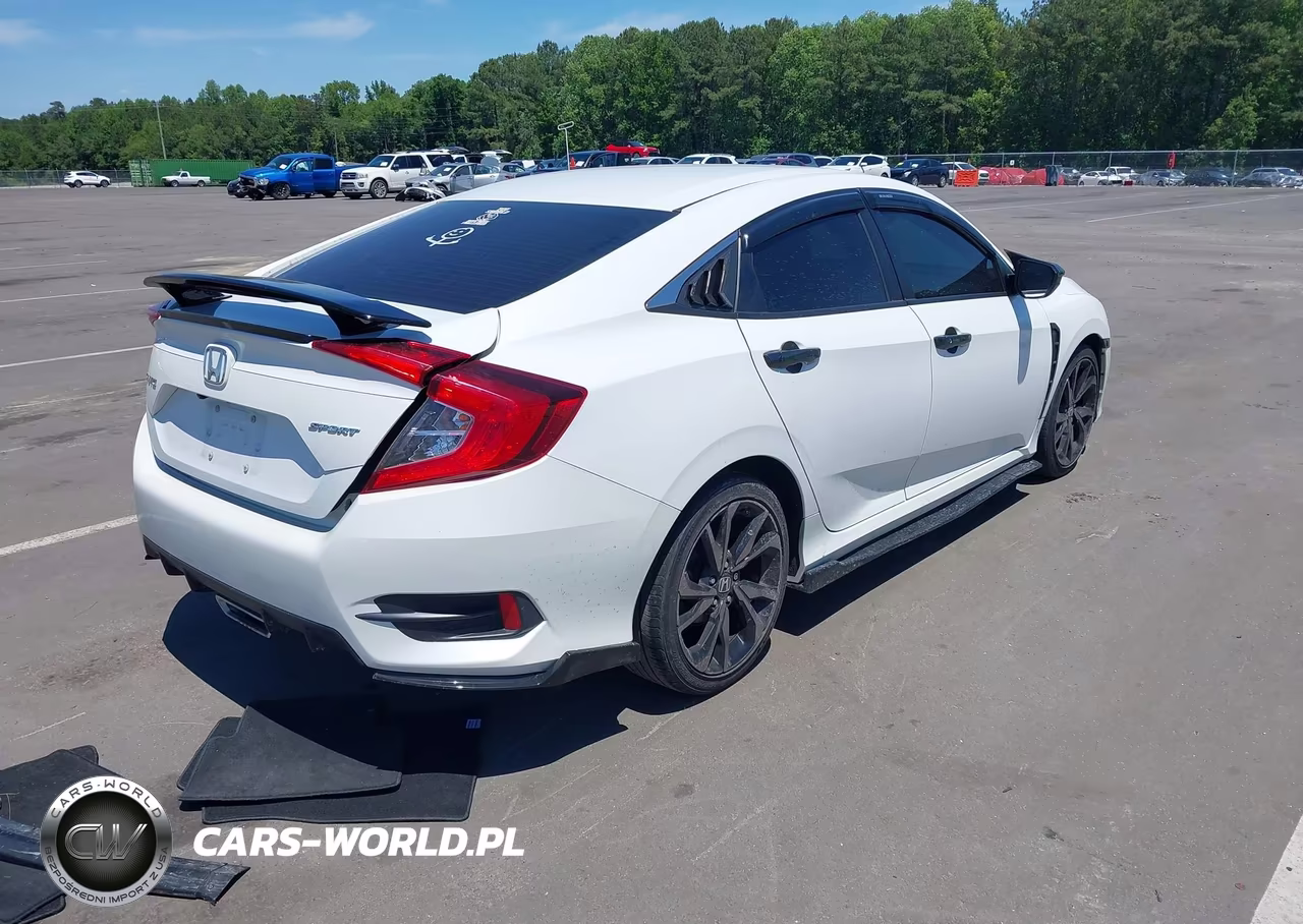 2020 Honda Civic Sport VIN:2HGFC2F84LH596788 - 4