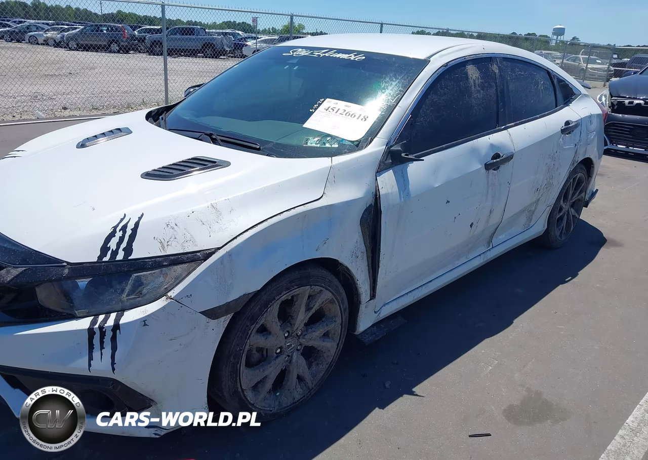 2020 Honda Civic Sport VIN:2HGFC2F84LH596788 - 6