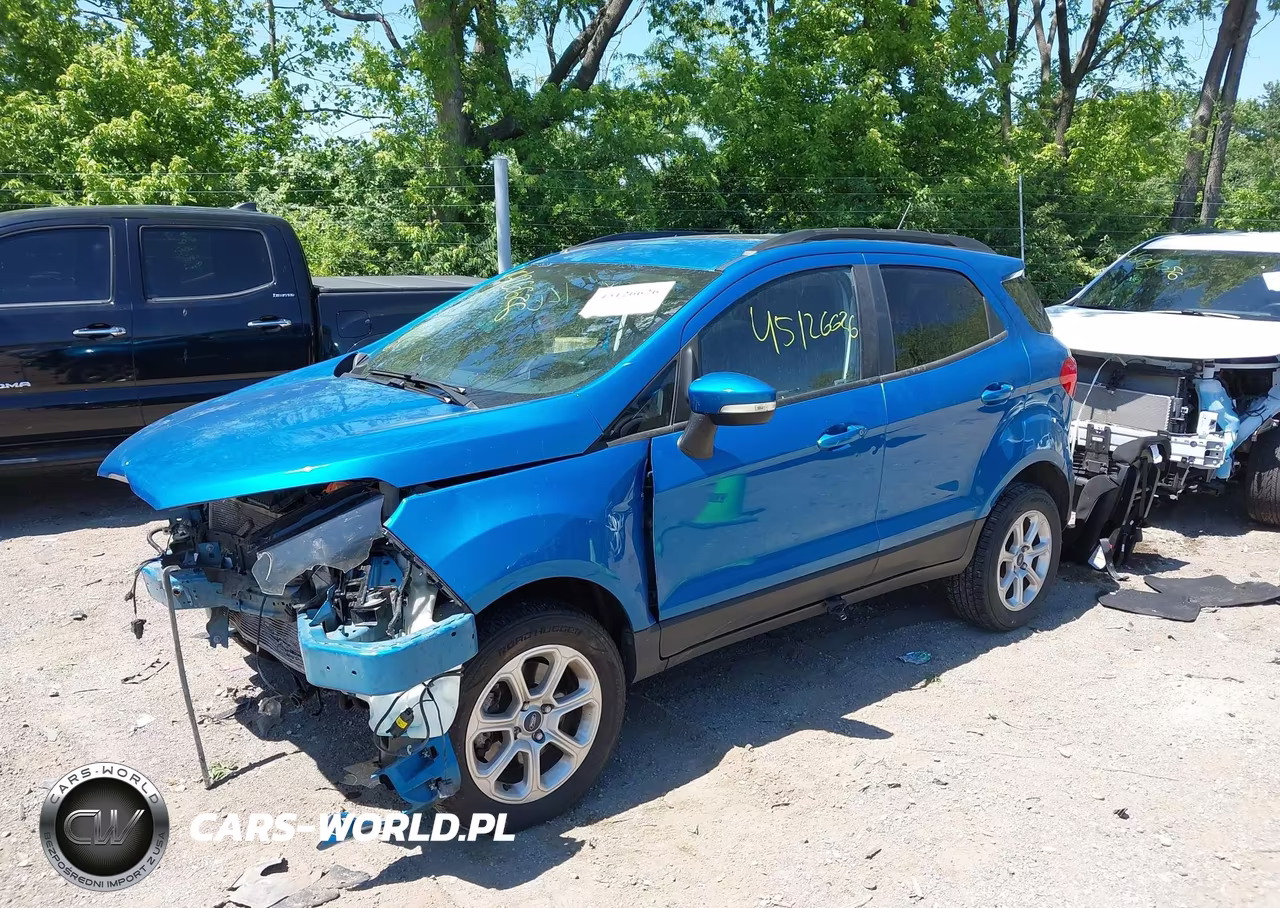2020 Ford Ecosport Se VIN:MAJ6S3GL4LC327662 - 2