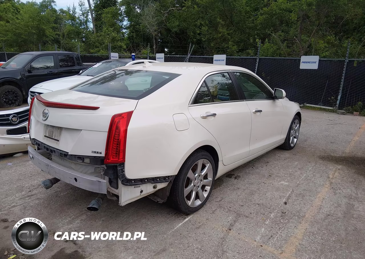 2013 Cadillac Ats Luxury VIN:1G6AH5R34D0118620 - 4