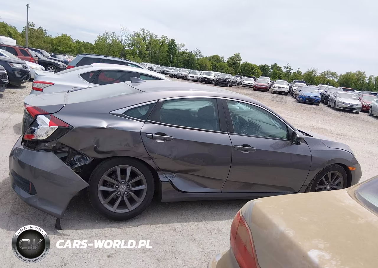 2020 Honda Civic Ex VIN:19XFC1F35LE002444 - 13