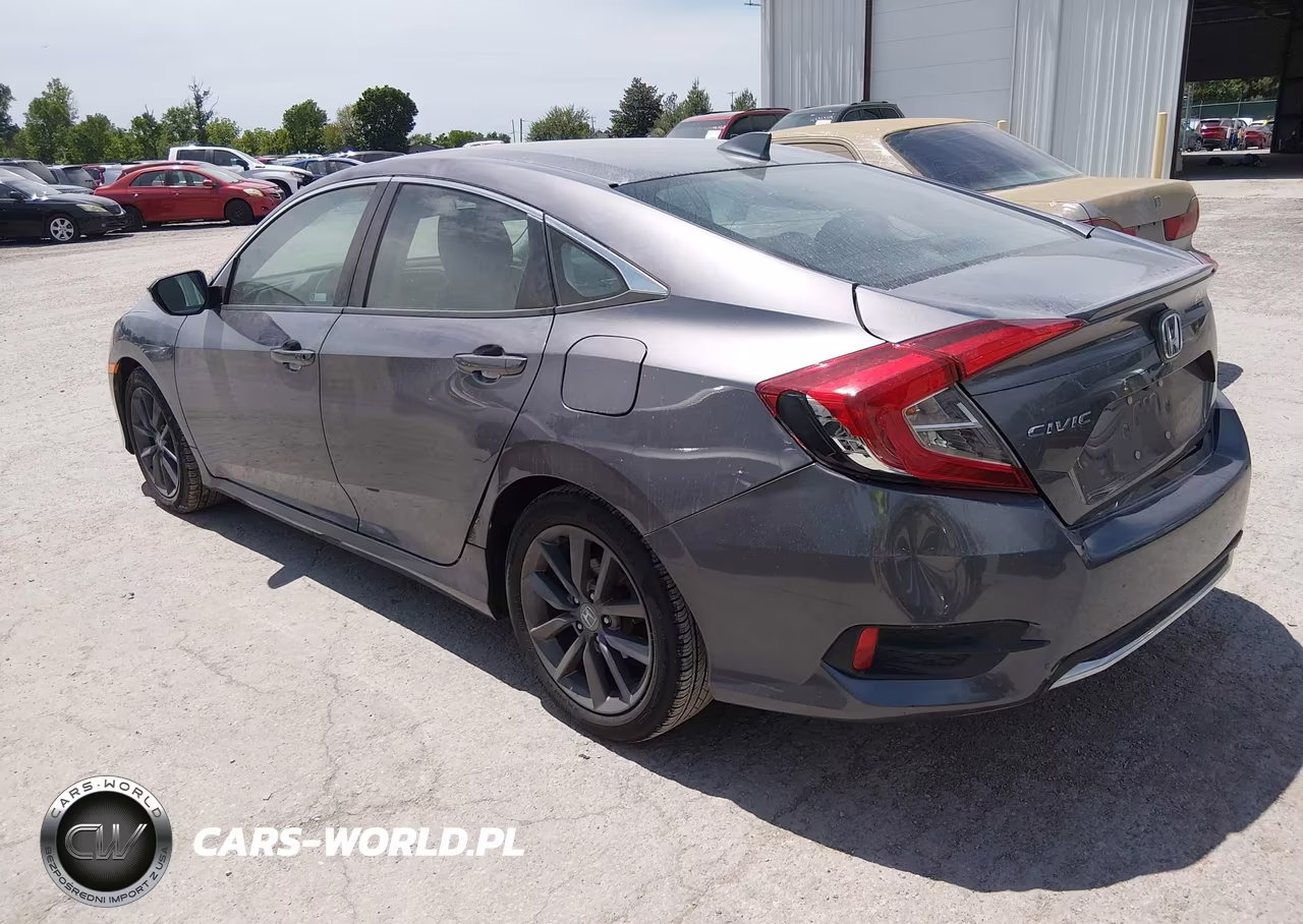 2020 Honda Civic Ex VIN:19XFC1F35LE002444 - 3