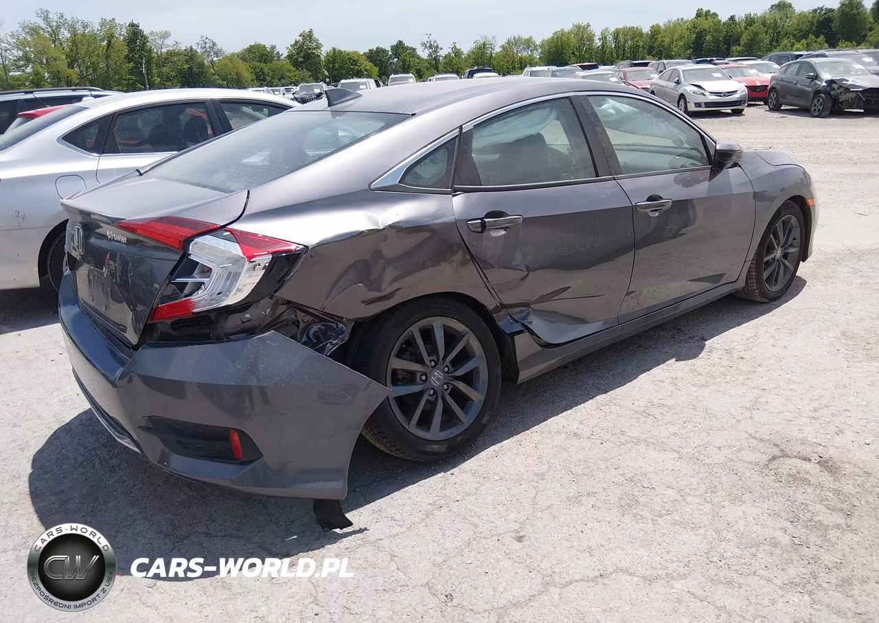 2020 Honda Civic Ex VIN:19XFC1F35LE002444 - 4