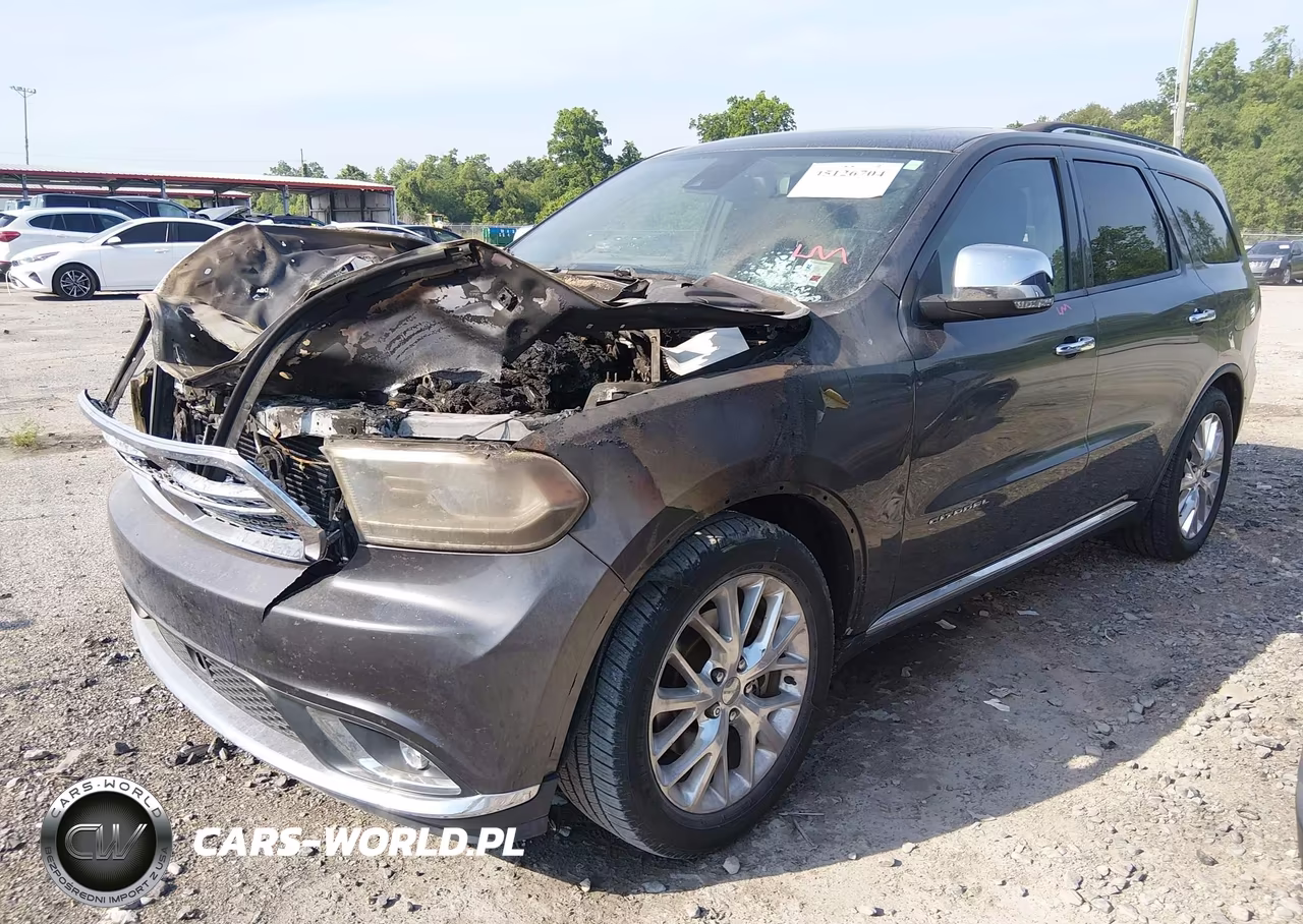 2014 Dodge Durango Citadel VIN:1C4RDHEGXEC381300 - 2