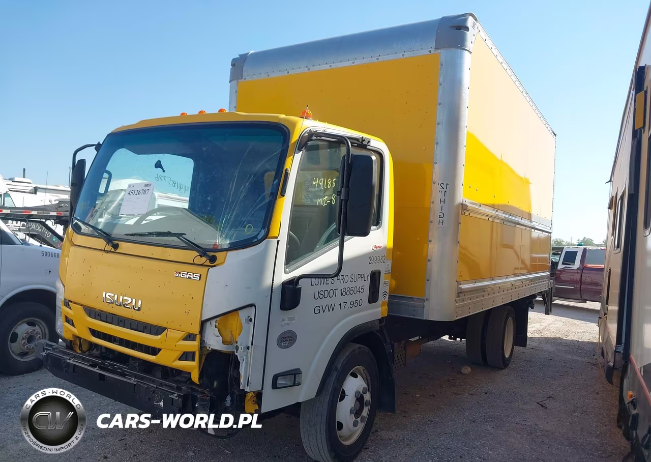 2021 Isuzu Npr Hd Box Truck VIN:54DC4W1D6MS203213 - 2