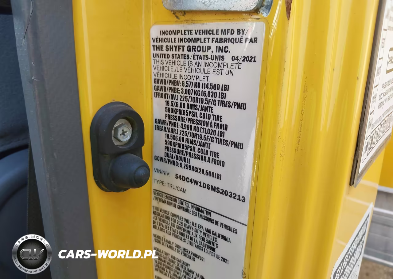 2021 Isuzu Npr Hd Box Truck VIN:54DC4W1D6MS203213 - 8