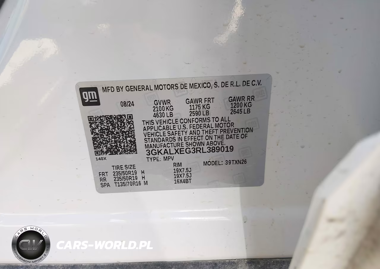2024 GMC Terrain Awd Denali VIN:3GKALXEG3RL389019 - 9