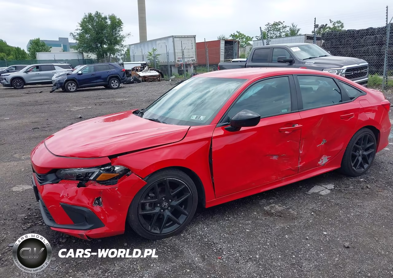 2024 Honda Civic Sport VIN:2HGFE2F51RH504173 - 2