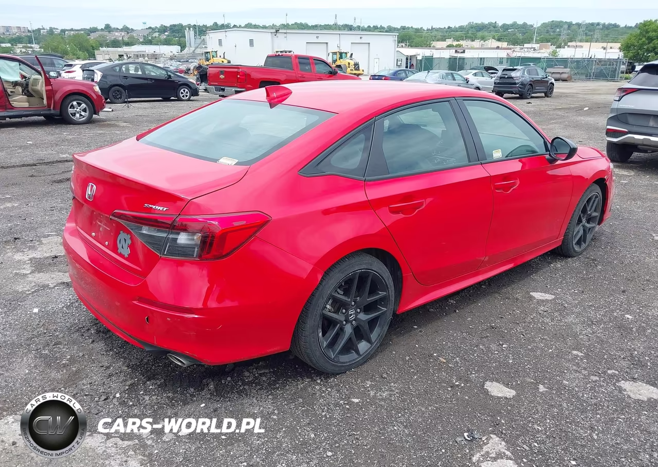 2024 Honda Civic Sport VIN:2HGFE2F51RH504173 - 4