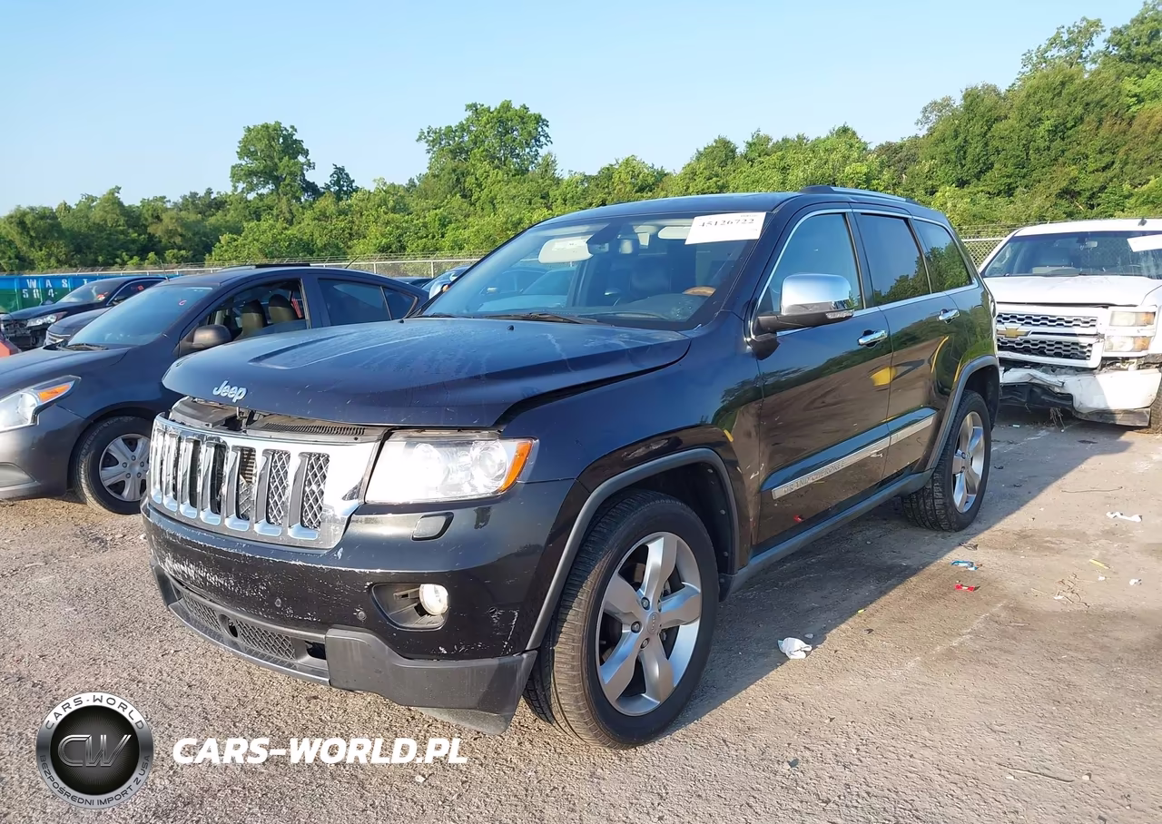 2011 Jeep Grand Cherokee Overland VIN:1J4RS6GG8BC574171 - 2