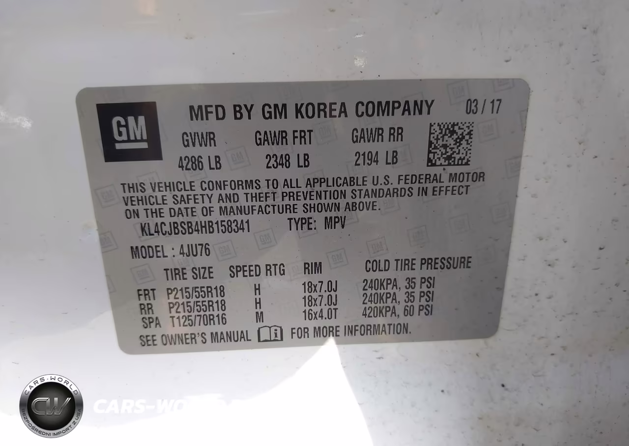 2017 Buick Encore Preferred Ii VIN:KL4CJBSB4HB158341 - 9