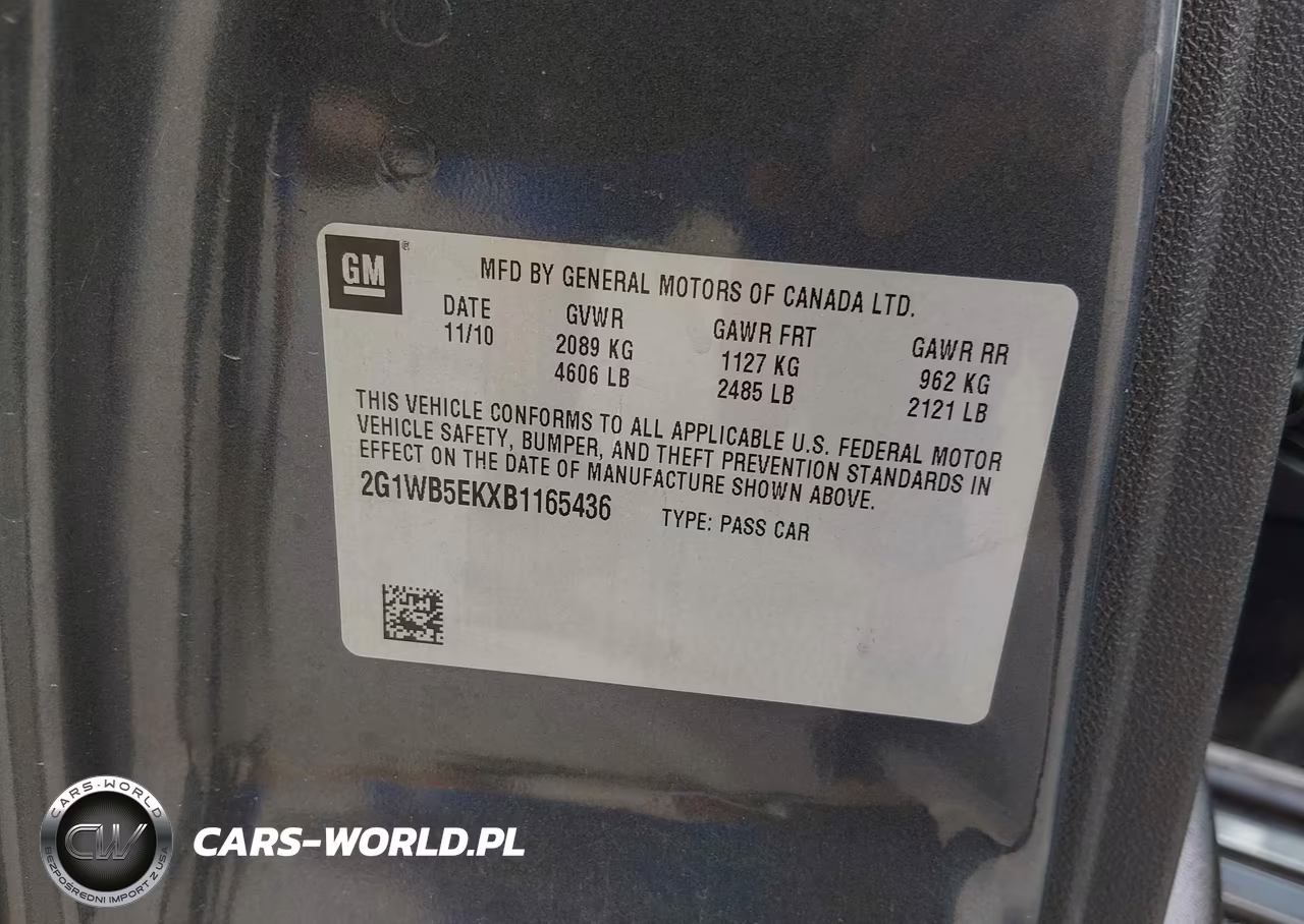 2011 Chevrolet Impala Lt VIN:2G1WB5EKXB1165436 - 9