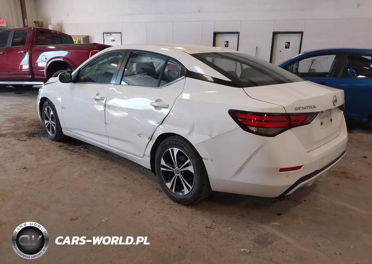 2021 Nissan Sentra Sv Xtronic Cvt VIN:3N1AB8CV7MY282611 - 3
