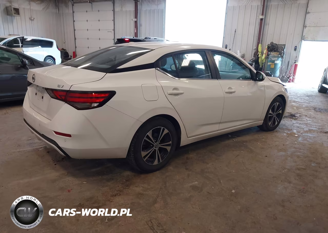 2021 Nissan Sentra Sv Xtronic Cvt VIN:3N1AB8CV7MY282611 - 4