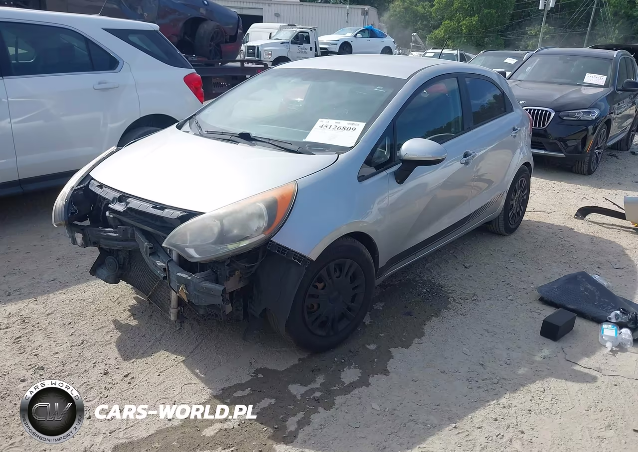 2014 Kia Rio Lx VIN:KNADM5A38E6386146 - 2
