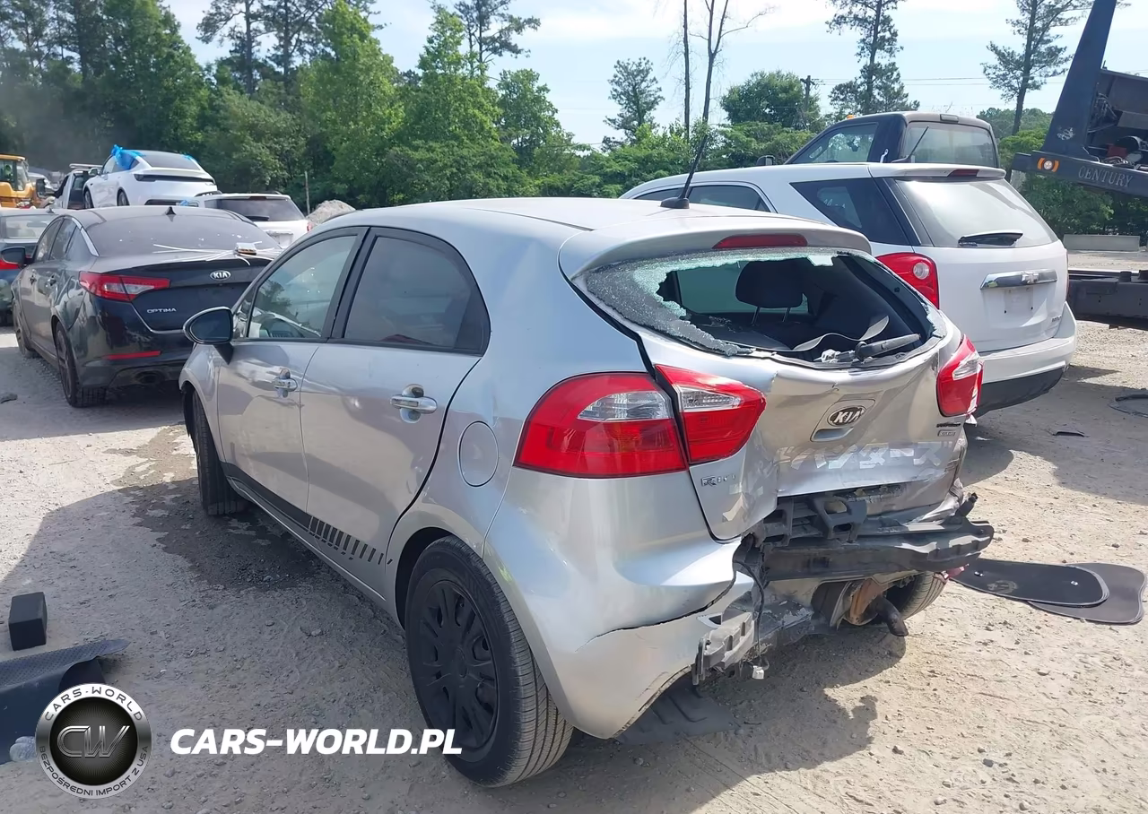 2014 Kia Rio Lx VIN:KNADM5A38E6386146 - 3